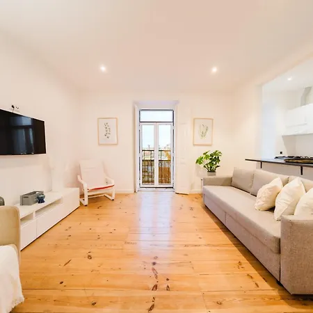 Appartement Downtown Penthouse Duplex 3 Bath 14 Guests Lissabon